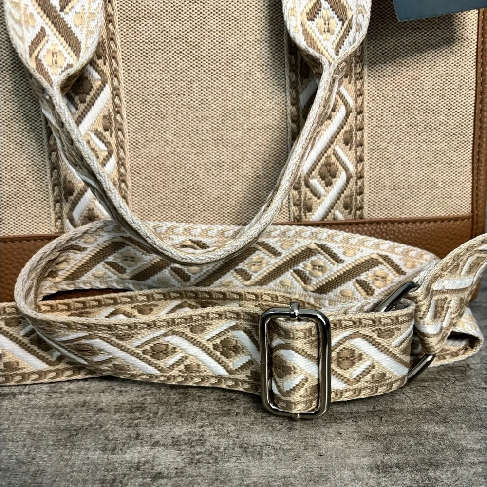 NEW Eslcorri Crossbody Shoulder Bag Guitar Strap Detachable Aztec Western